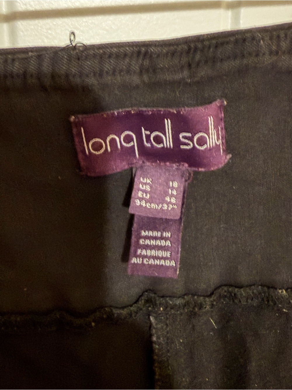 LTS Black Women's Wide-Leg Pull On Dress Pant - Picture 3 of 3